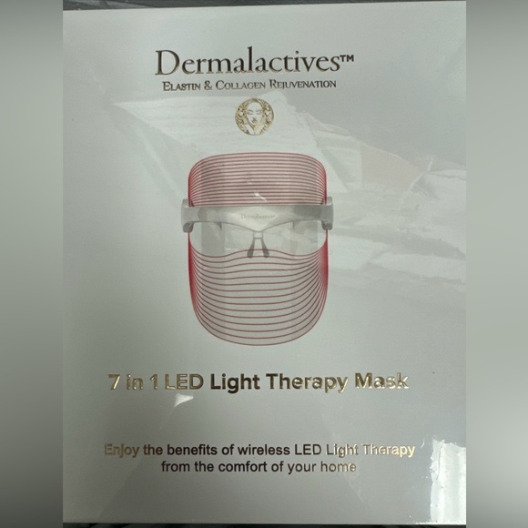 Dermalactives Skincare Dermalactives 7 In Led Red Light Mask